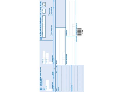 Poštový peňažný poukaz H 2. triedy
