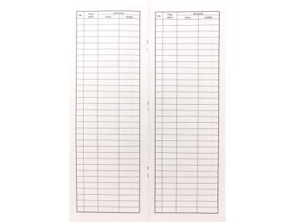 Doručovací zošit   30listový