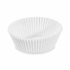Cukrárenský košíček (PAP) biely Ø60 x 27 mm [1000 ks]