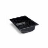 Miska (PP) hranatá černá 178 x 127 x 50 mm 600ml [100 ks]