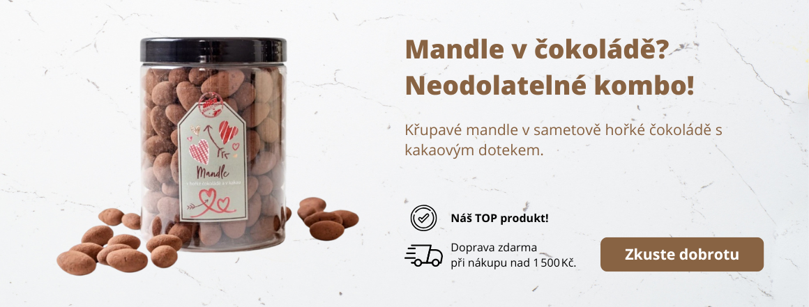 Mandle v čokoládě