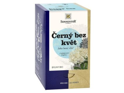 sonnentor cerny bez kvet bio