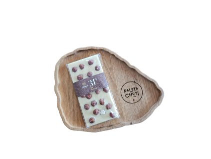 JANEK Bílá čokoláda s lískovými ořechy 105g