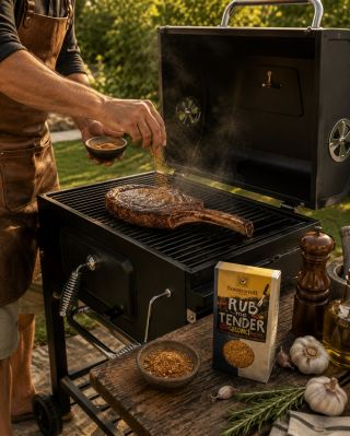 Dnešní počasí? To si o pořádný gril přímo říkalo. ☀️🔥 Šťavnatý steak, rozpálený gril a k tomu směs, která vytáhne chuť...