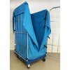Manipulační, prádelní klec s ochranným vakem nosnost 500kg skladem , pozink, 4 stěny