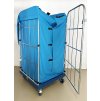Manipulační, prádelní klec s ochranným vakem nosnost 500kg skladem , pozink, 4 stěny