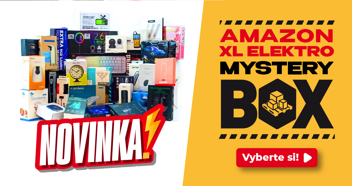 Amazon XL Elektro Mystery Boxy nově v nabídce!