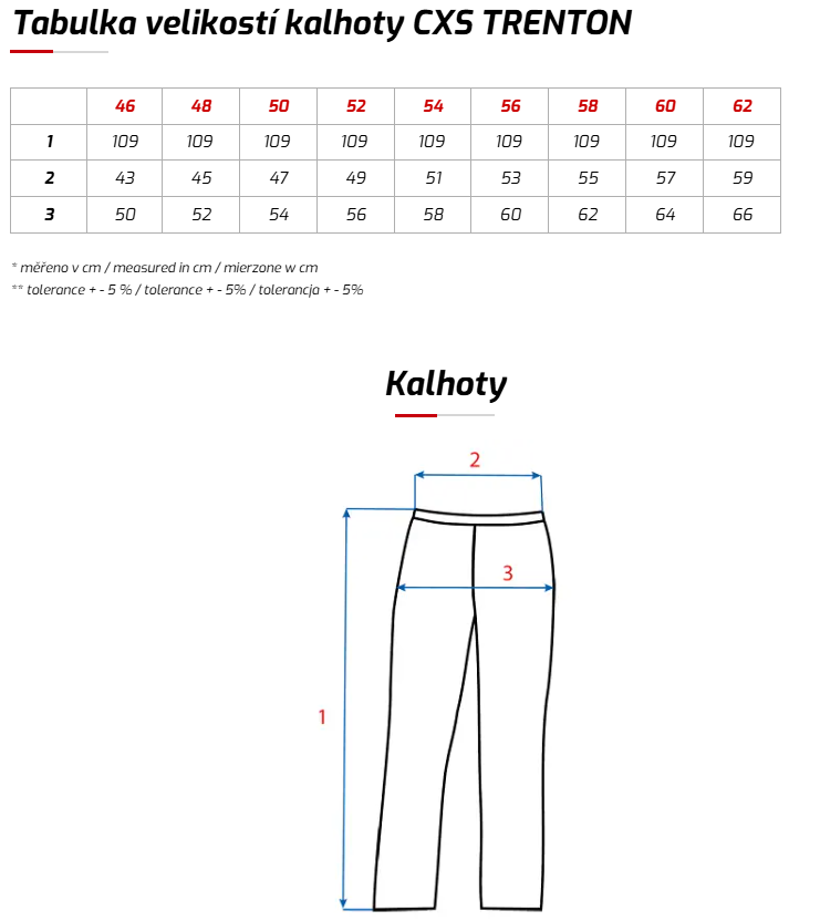 CXS TRENTON softshellové kalhoty zimní s laclem