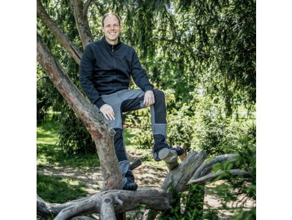 0635130020 FOBOS Trousers grey black mood 1