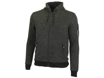 bennon olympos sweatshirt pohodlna panska mikina s kapuci tmave zelena s (1)