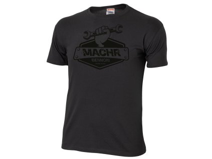 bennon machr tool t shirt grey bavlnene triko s kratkym rukavem seda s (1)