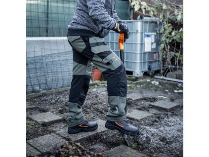 0276130050 EREBOS TROUSERS GREEN BLACK 24