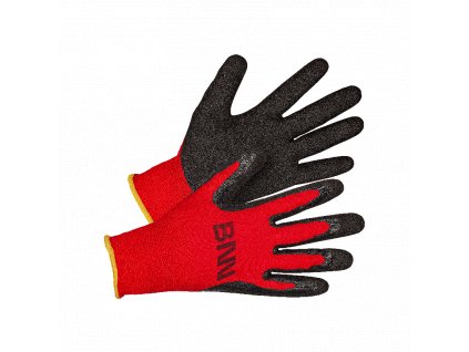 0278100030 MANOS Gloves blackred logo BNN 3