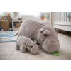 hippo plush mirrored