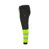 bennon fotis trousers hi vis pohodlne a prodysne teplakove kalhoty hi vis cerna zluta s