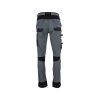 bennon argon trousers grey black strecove pracovni kalhoty do pasu seda cerna 42 (1)