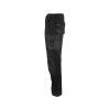 bennon argon trousers black strecove pracovni kalhoty do pasu cerna 42 (8)