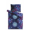 Povleceni mikroflanel SLEEP WELL 70x90 cm 140x200 cm MANDALY MODRE 628767e2d4b23