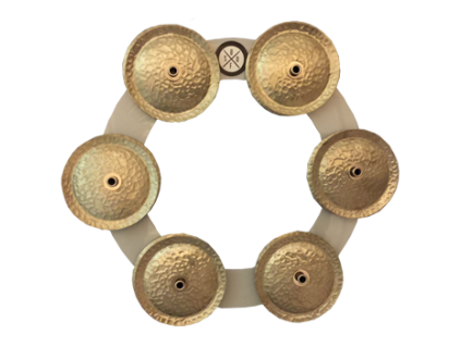 618 big fat snare drum bling ring white copper
