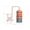 Destilacni pristroj Esence 35 l destilacni kolona (8)