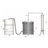Destilacni pristroj Esence 275 l destilacni kolona (4)