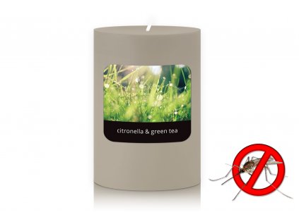 JCandles STOLNI SVICKA 0008 CITRONELLA GREEN TEA