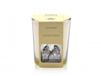 jcandles votive color v krabicce angels love