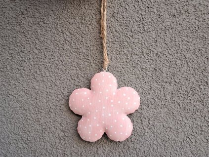 kovová květinka na zavěšení 10 cm