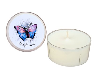 Malá svíčka Motýlí aura