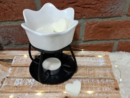 sojovy vonny vosk srdicko bily