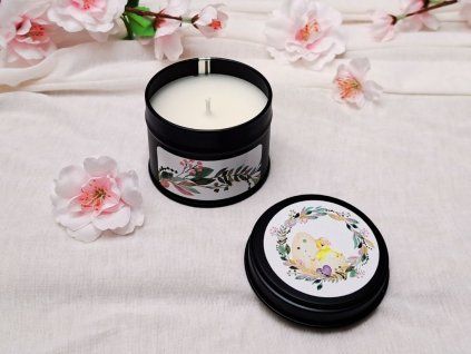 Svíčka v plechovce Husička