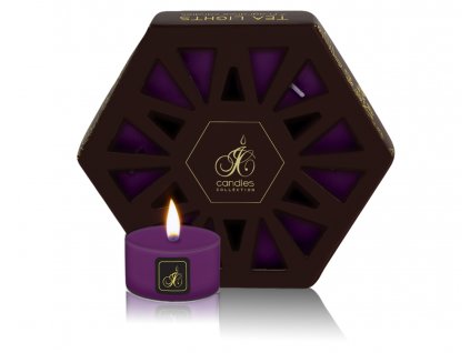 TEA LIGHT FLORAL COUNTRY LAVENDER