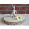 polyresinový zajíc 13 cm | holčička
