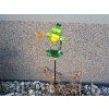 kovový zápich 55 cm | žába