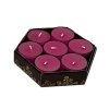 TEA LIGHT FLORAL JASMIN A ORCHID 7ks