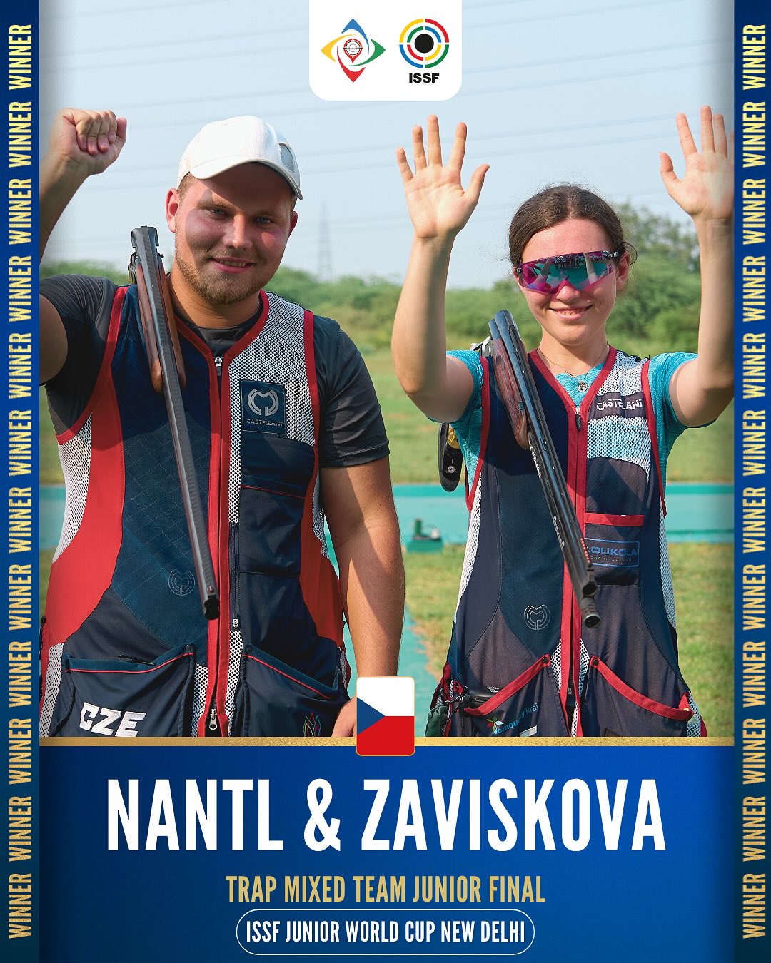 Pár otázek na Terezu Záviškovou po úspěšném ISSF JUNIOR WORLD CUP NEW DELHI
