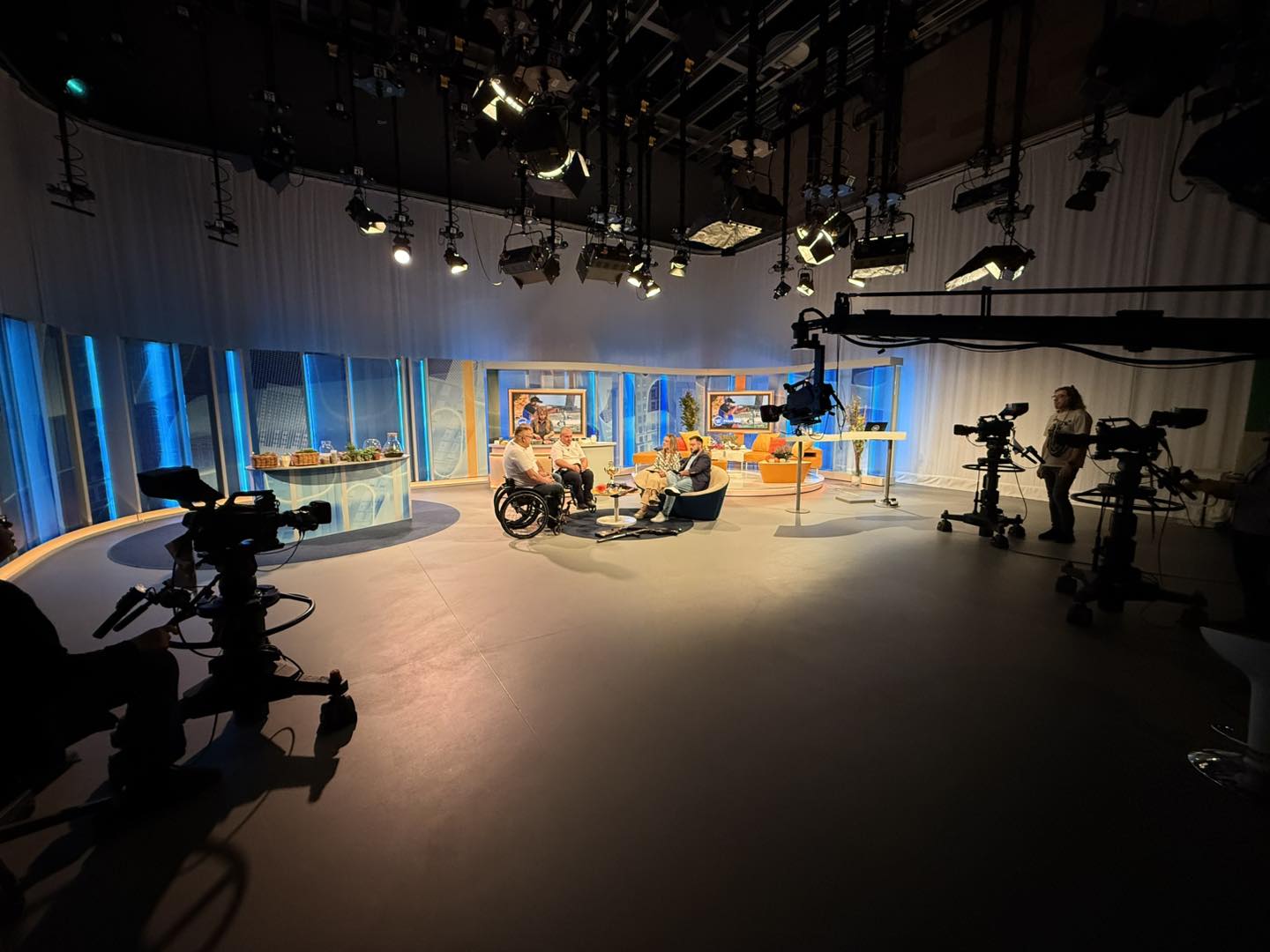 Kluci z ČPT Morava v Dobrém ránu na ČT2