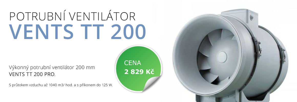 ventilátory TT 200