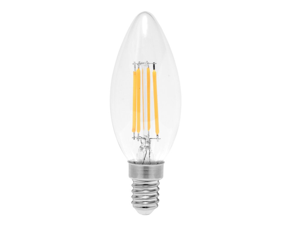 Svíčka Mini LED E14 žárovka 5W teplá bílá