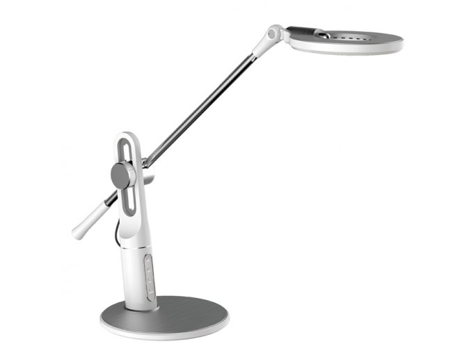 Stolní lampa LED stmívatelná ALEX - LBL1225-BI, bílá