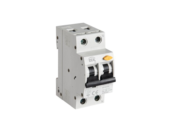 proudovy chranic s jisticem 10A KRO6 2 B10 0,03A