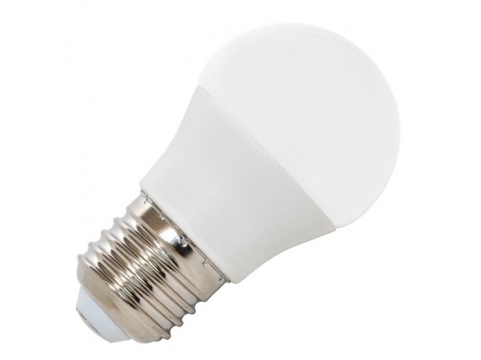 LED žárovka E27  7W LED7W-G45/E27/4100K bílá
