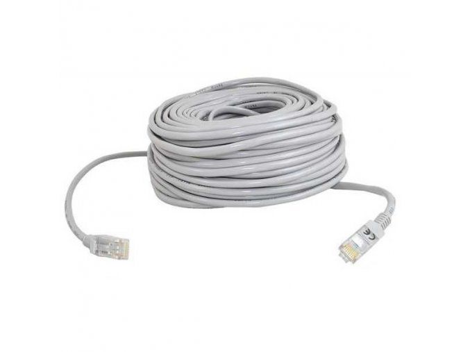 Kabel na internet 30m s koncovkami RJ45 UTP 5E