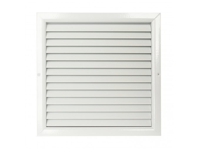 ventilacni mrizka extrudovany hlinik wdp 200x200 mm bila
