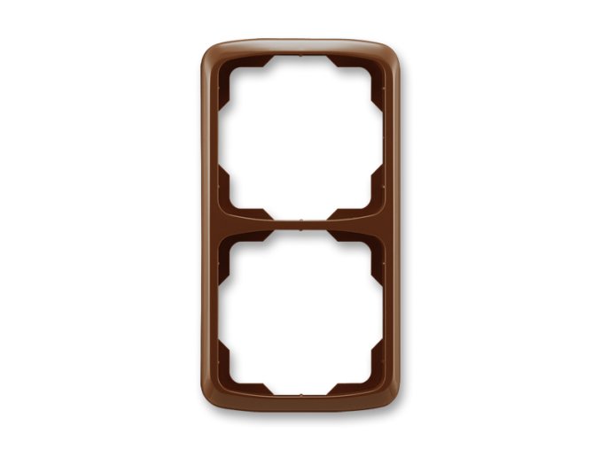 Rámeček TANGO 3901A-B21 H dvojnásobný svislý hnědá