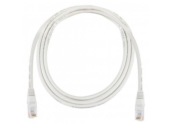 Kabel na internet  2m s koncovkami RJ45 UTP 5E