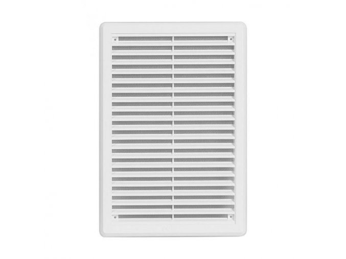 Větrací mřížka plastová VM 175x250 KB bílá
