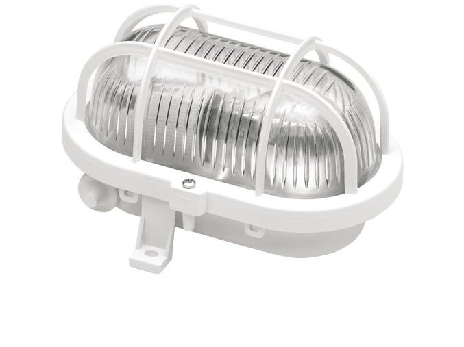 Svítidlo OVAL SOP-60/B bílá 60W E27 IP44