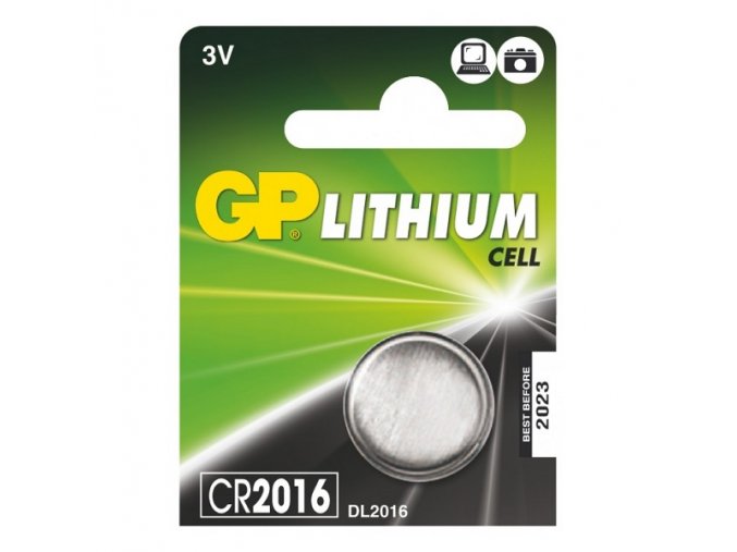 Baterie CR2016 GP lithiová