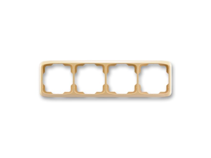 Rámeček TANGO 3901A-B40 D čtyřnásobný vodorovný béžová